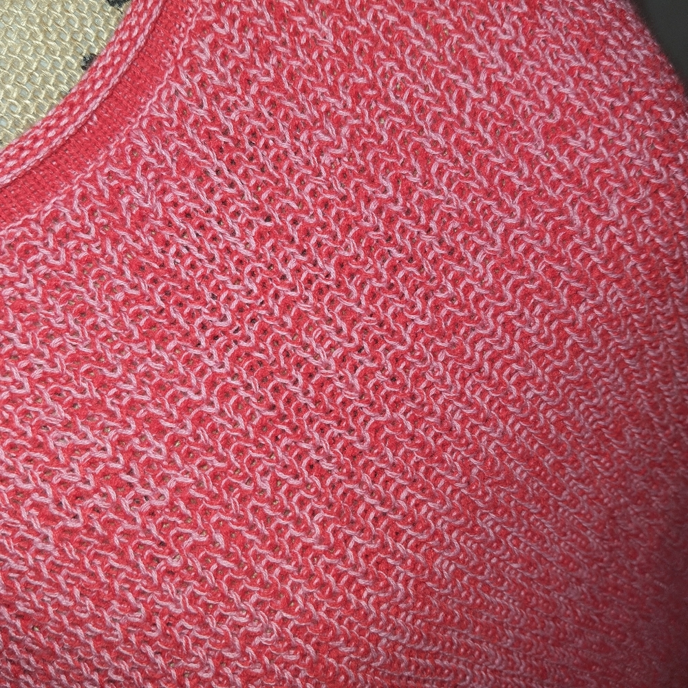 Wild Fable Womens Knit Sweater Red Pink XS - Picture 6 of 11